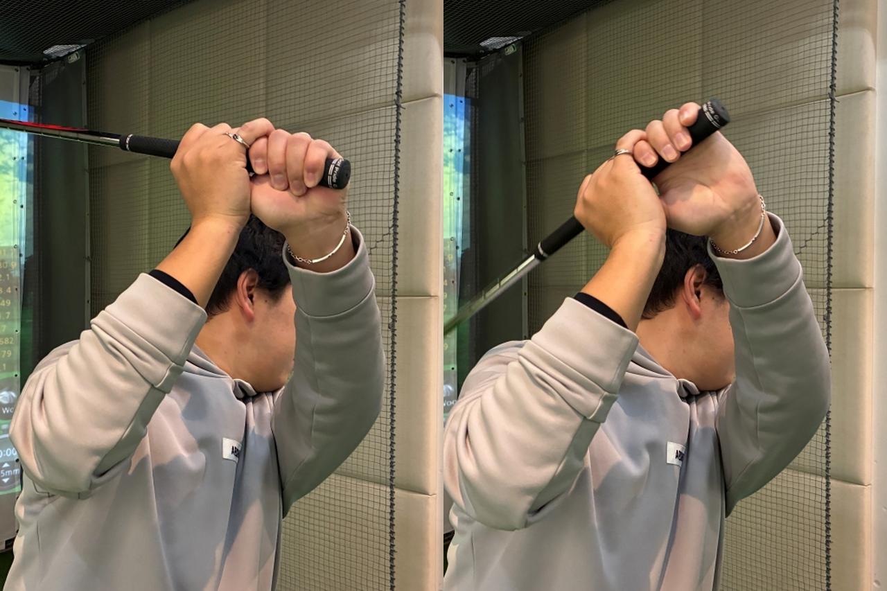 画像: 左手中指、薬指、小指の3本が緩んでしまうと、シャフトのしなりを最大化できず、クラブが暴れる原因にもなる