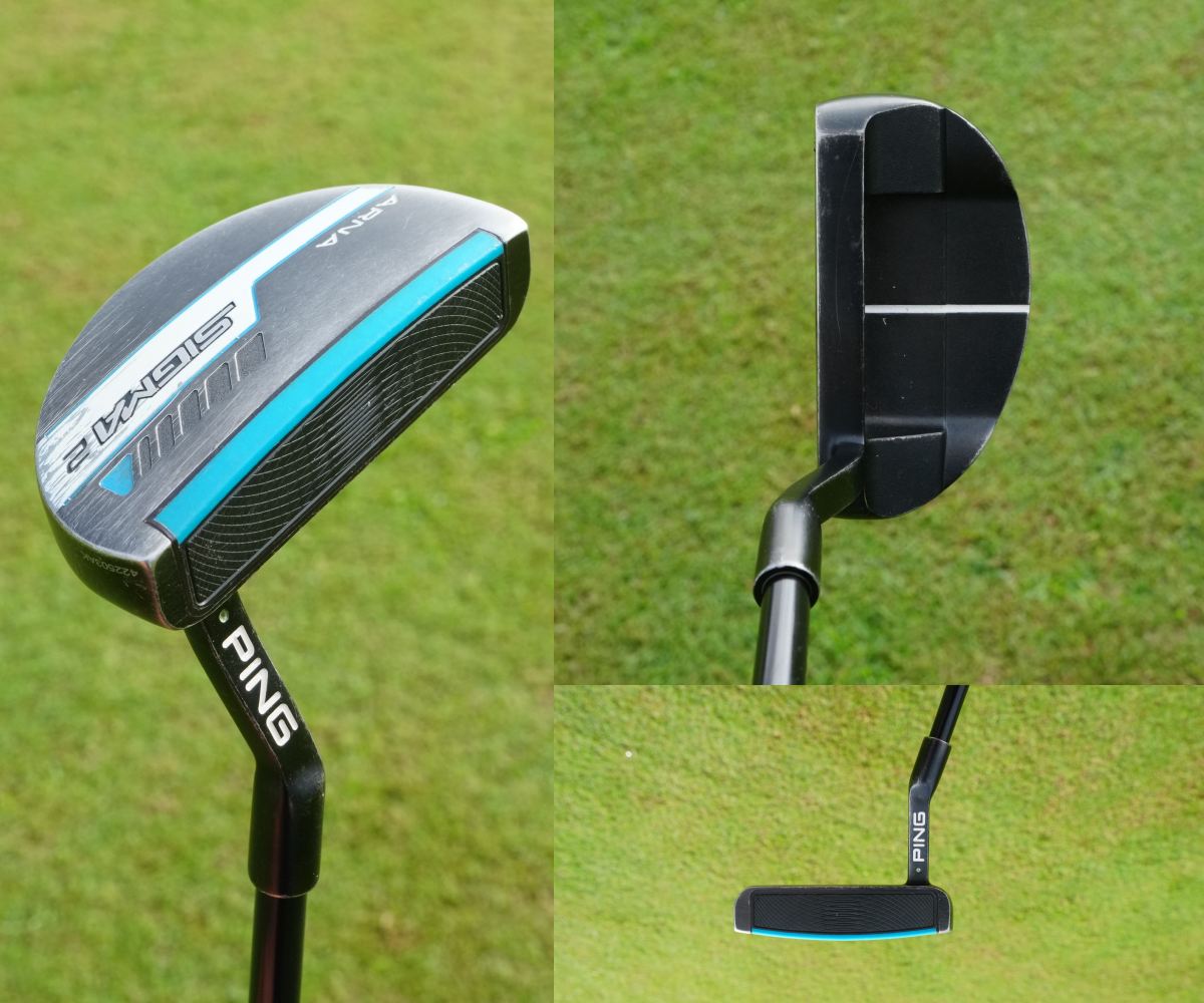 画像: パターはシグマ2 アーナ。パット名手の金谷を支えるエースパターだ