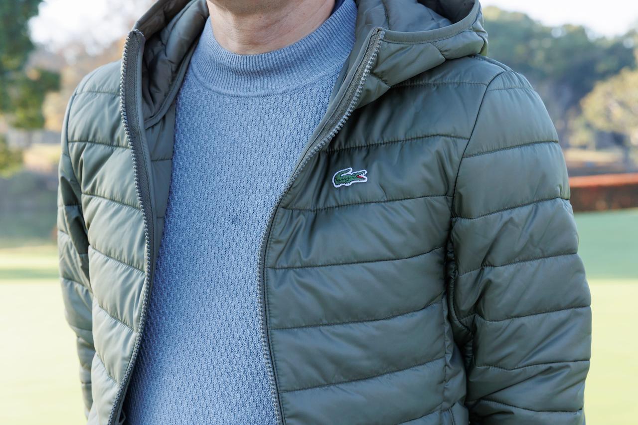 画像: 普段使いにも便利なアウトドアテイストの中綿フーディジャケット