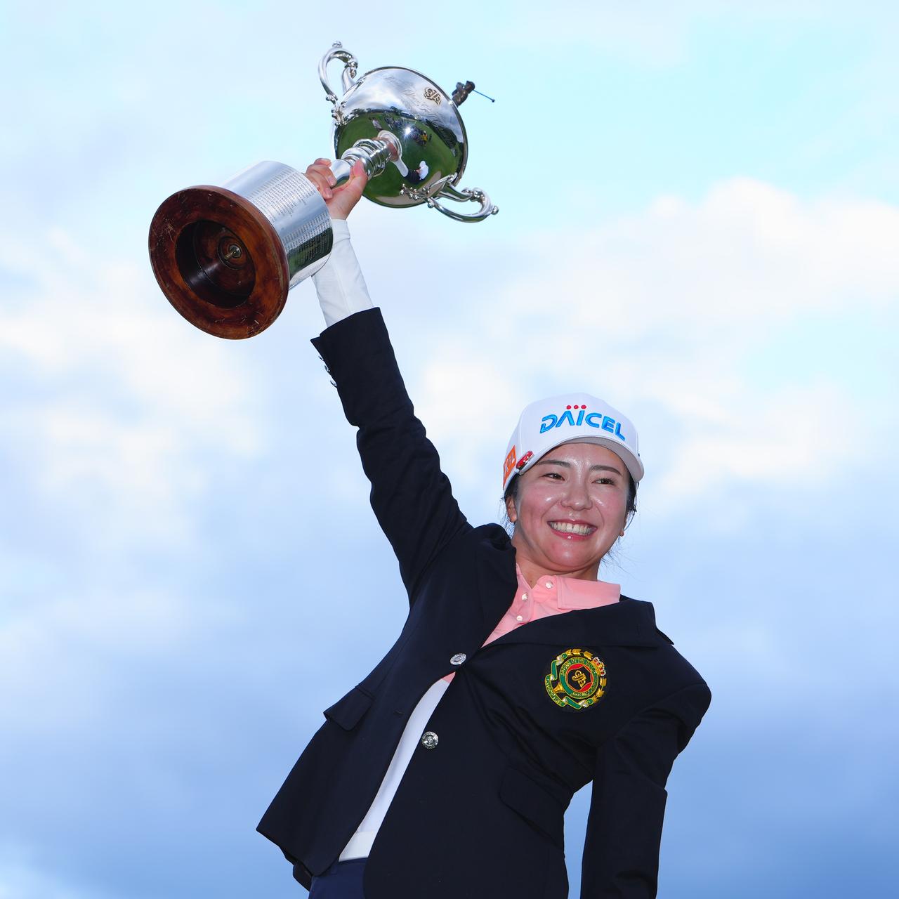 画像: 昨年（2025年）の「日本女子オープンゴルフ選手権」で復活優勝（撮影／姉﨑正）