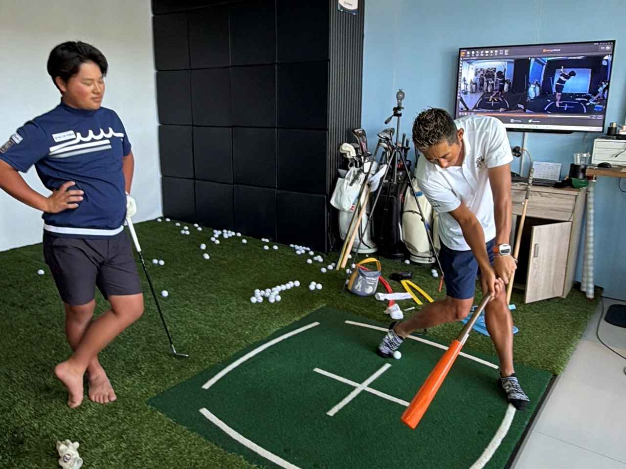 画像: 技術とメンタルの両面からトレーニングをする加藤選手