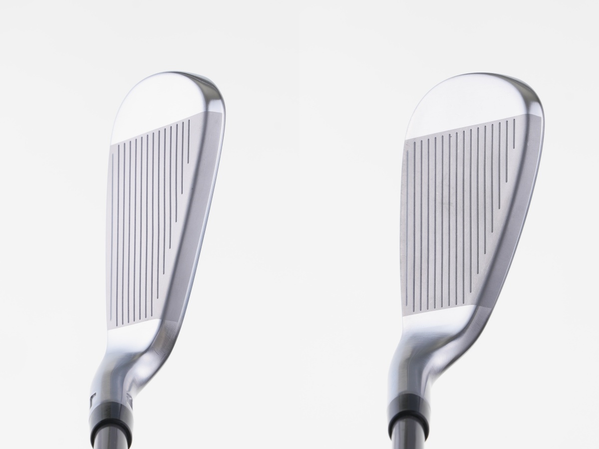 画像: 『Qi MAX LITE』アイアンの7I(左)と9I(右/ロフト40度)