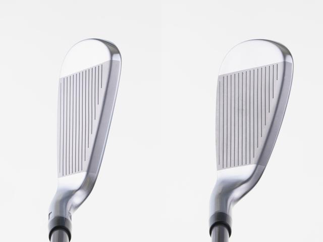 画像: 『Qi MAX LITE』アイアンの7I(左)と9I(右/ロフト40度)