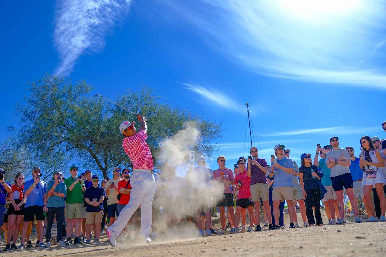 画像: 13番と5番ホールでは砂地からの2打目となったが、いずれもバーディ！（写真は5番ホール）