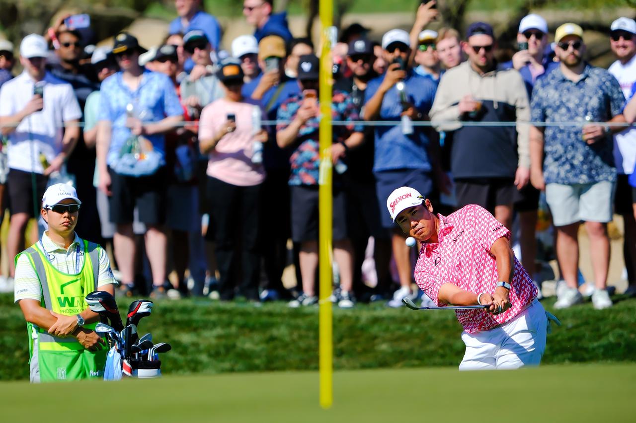 画像: 「みんな苦しんでいるのに、松山さんだけ簡単に寄せているように見えました」（佐久間）