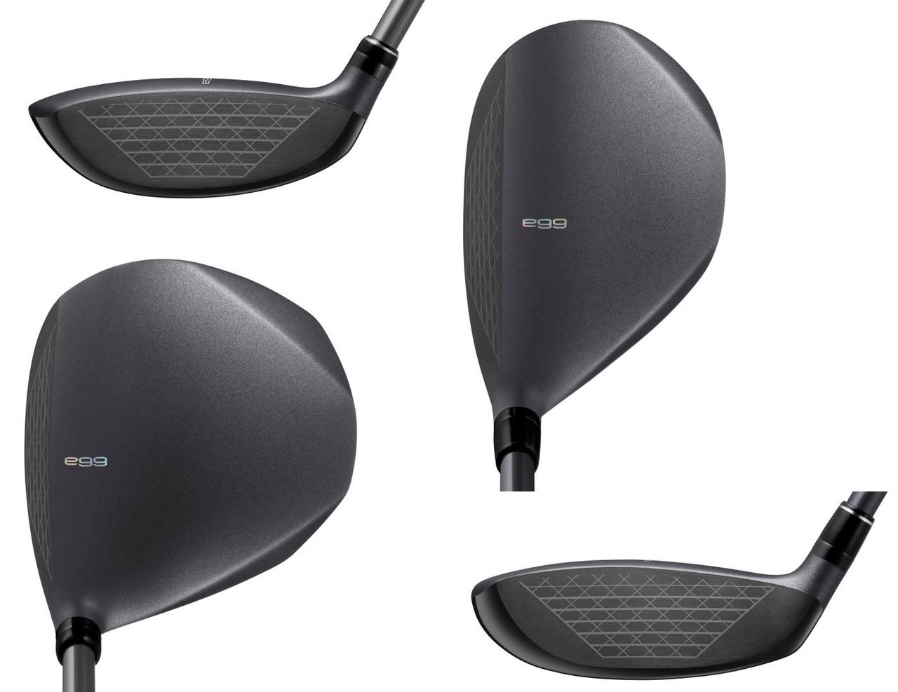 画像: 写真左側：「SUPER egg フェアウェイウッド」 写真右側：「SUPER egg ユーティリティ」（提供：株式会社プロギア）