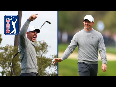 画像: Rory McIlroy DUNKS hole-in-one at AT&T Pebble Beach www.youtube.com