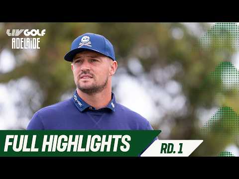 画像: FULL HIGHLIGHTS | LIV Golf Adelaide Round 1 | 2026 www.youtube.com