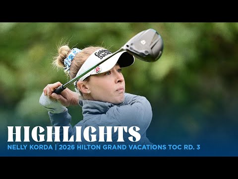 画像: Korda dominates moving day and went -8 at Hilton Grand Vacations LPGA Tournament of Champions www.youtube.com