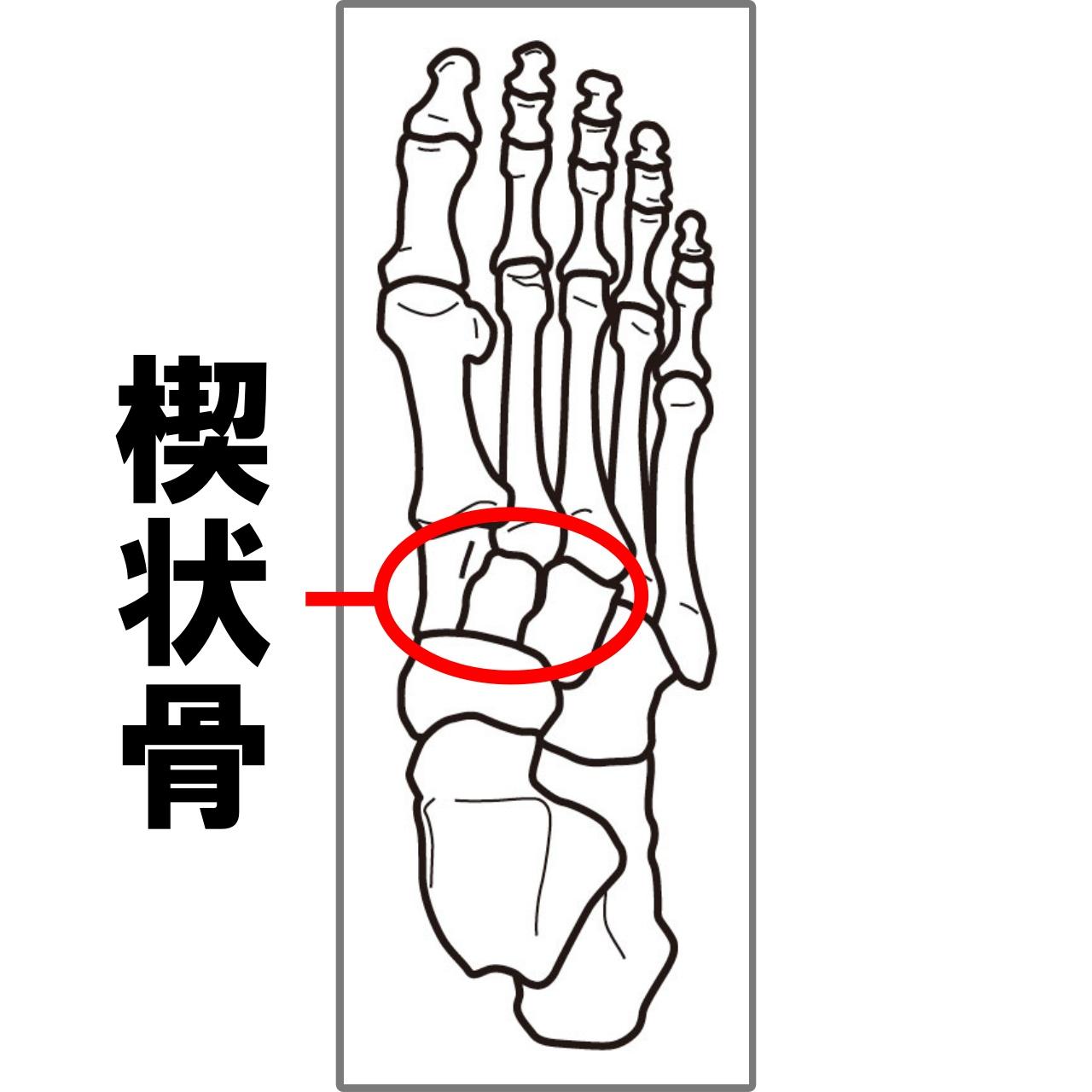 画像: 赤丸の部分をさすると安定感を感じ取る