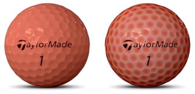 画像: 左が新開発の「マイクロコーティング」。従来のコーティング（右）に比べ、塗料がディンプルに溜まらず、表面を均一に覆っているのがわかる（イメージ）