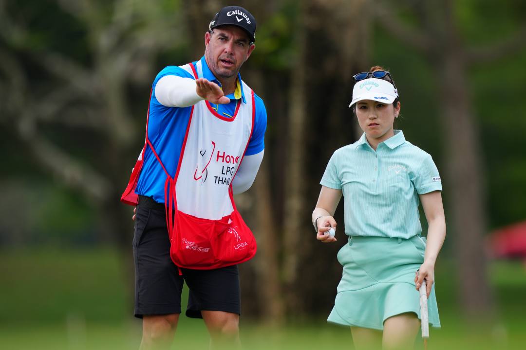 画像: キャディと西村優菜