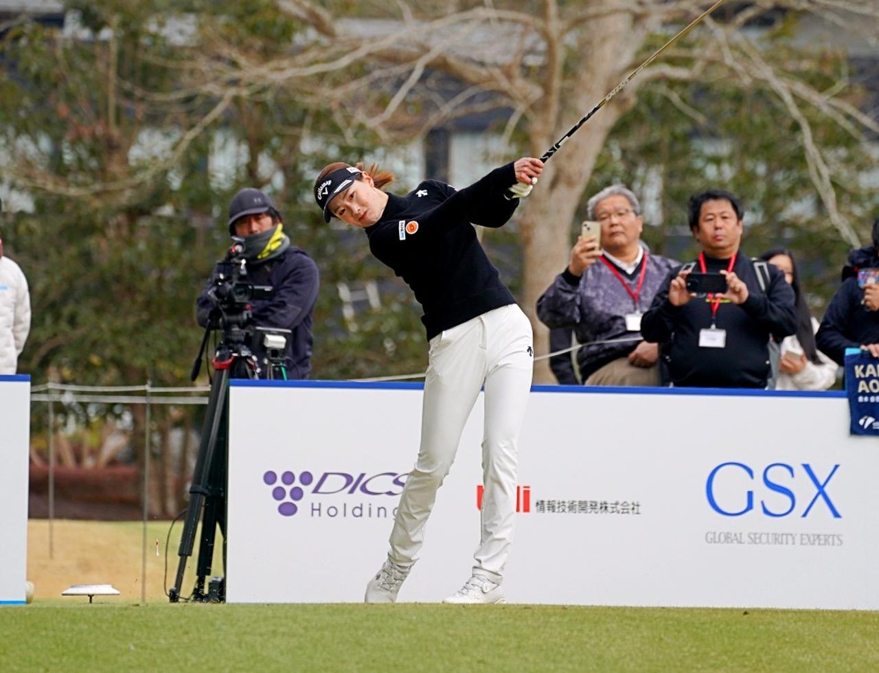 画像 : 9番目の画像 - 5キロ増量、青木香奈子のドライバーショット連続写真 - みんなのゴルフダイジェスト