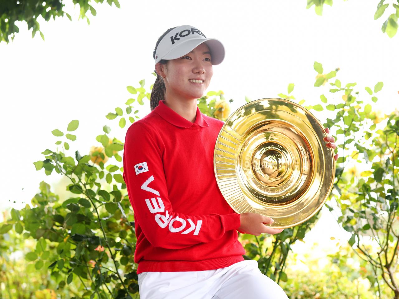 画像: 初日から首位を一度も譲らずに完全優勝、2位と8打差と圧倒したヤン・ユンソ（提供/R＆A）