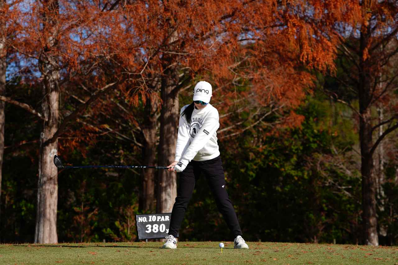 画像 : P2（シャフトが地面と平行）
