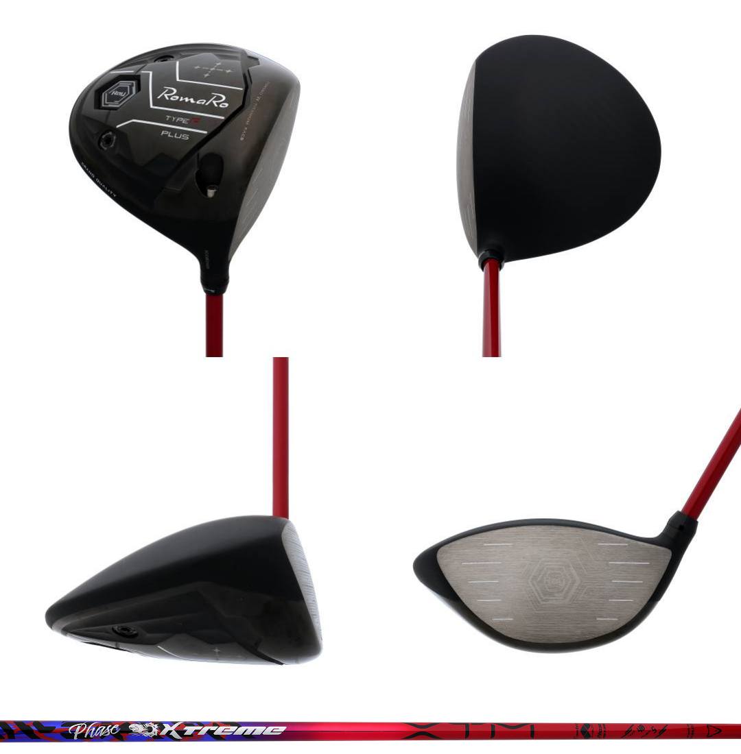 画像: ロマロ「タイプR プラス」、XTM「Phase（フェーズ）」シャフト