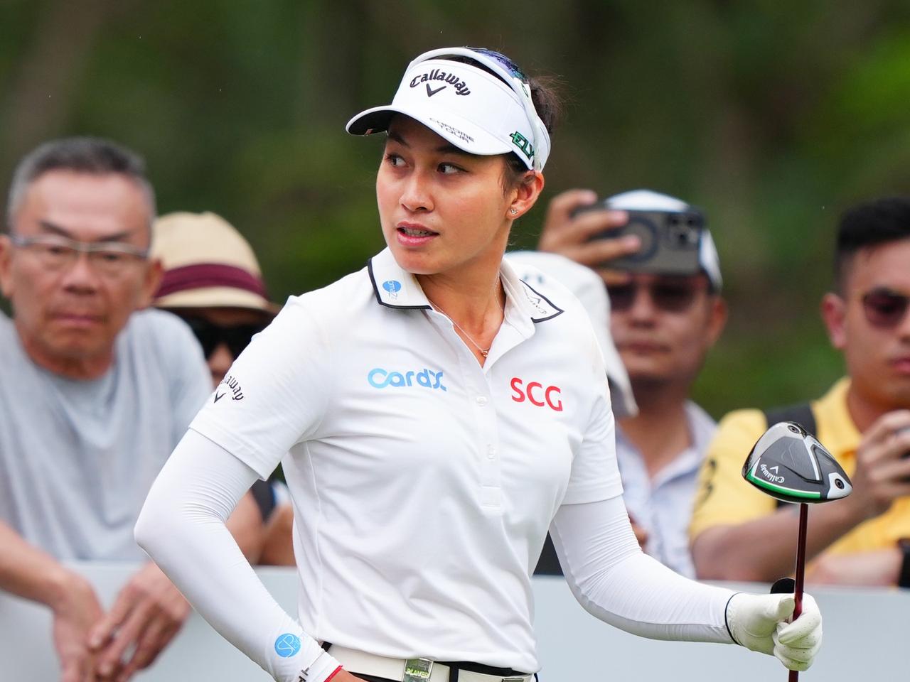 画像: 怪我は癒えたが、「アイアンショットに100％の自信があるわけではない」と話すジーノ・ティティクル（写真は25年ホンダLPGAタイランド、撮影/姉崎正）