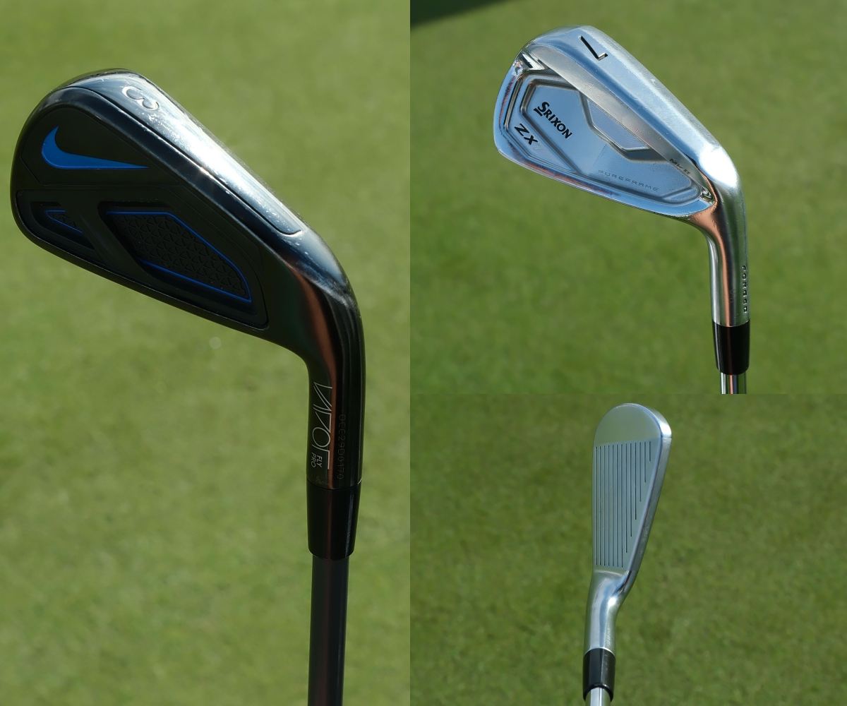 画像: ティーショットでも多用する3I。スリクソンのアイアンはV型ソールの抜けの良さを評価