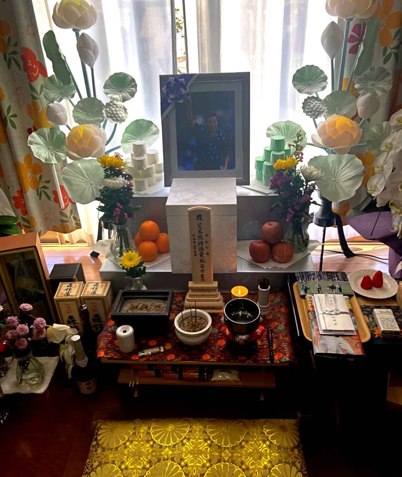 画像: 写真は故郷・宍喰に帰った遺骨