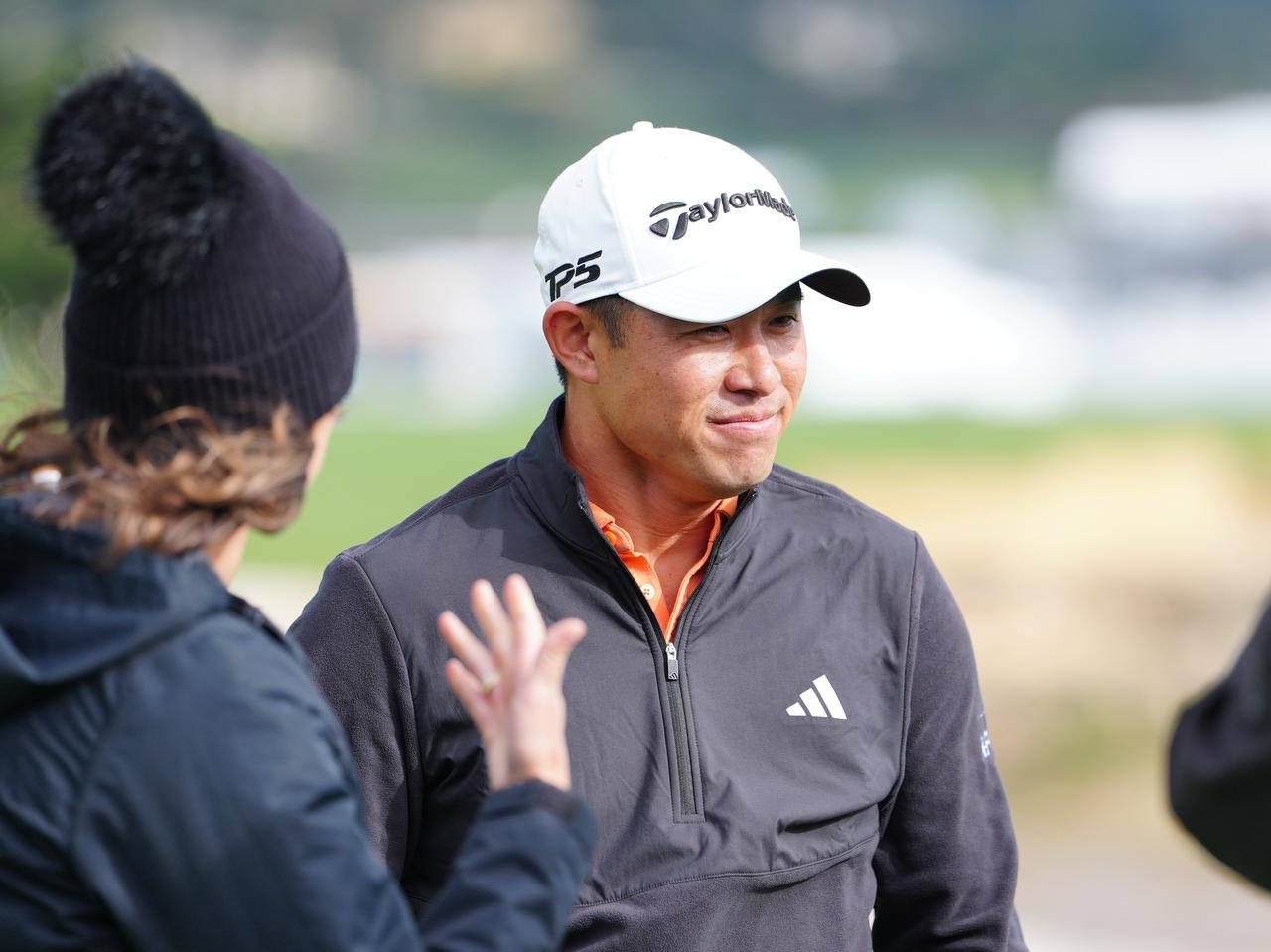 画像: ペブルビーチの鉛筆でリビエラをラウンドしていると語ったコリン・モリカワ(写真は25年AT&Tペブルビーチプロアマ、撮影/岩本芳弘)