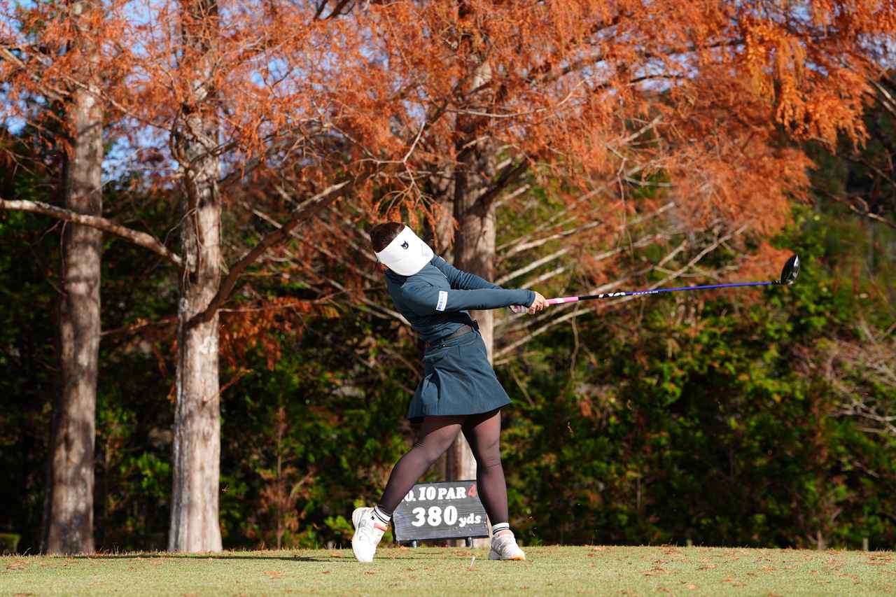 画像 : P8（シャフトが地面と平行）