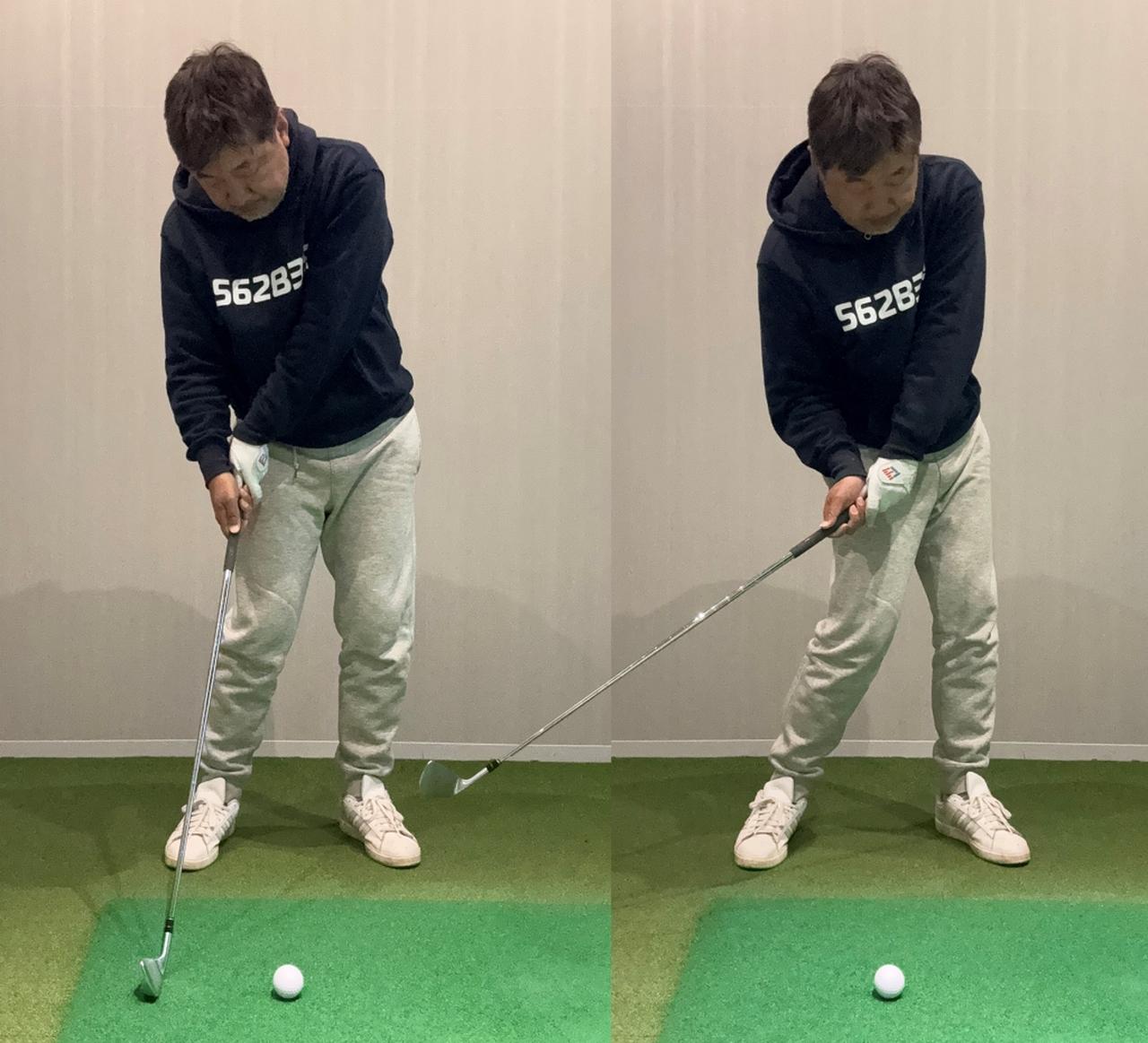 画像: 「体の正面で打つ」はダフリの元!? アイアンでダフらない「8時のインパクトイメージ」を試してみた - みんなのゴルフダイジェスト