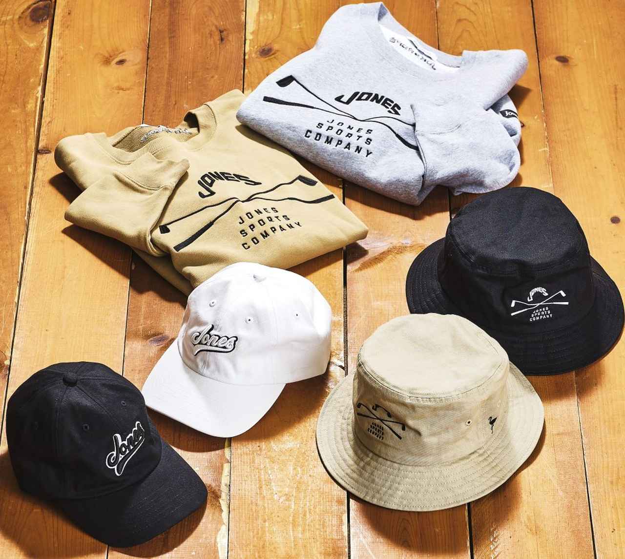 画像: 【プレゼント】スポーツブランド「JONES」とコラボ! 「JUN＆ROPÉ」のキャップ&ハット |