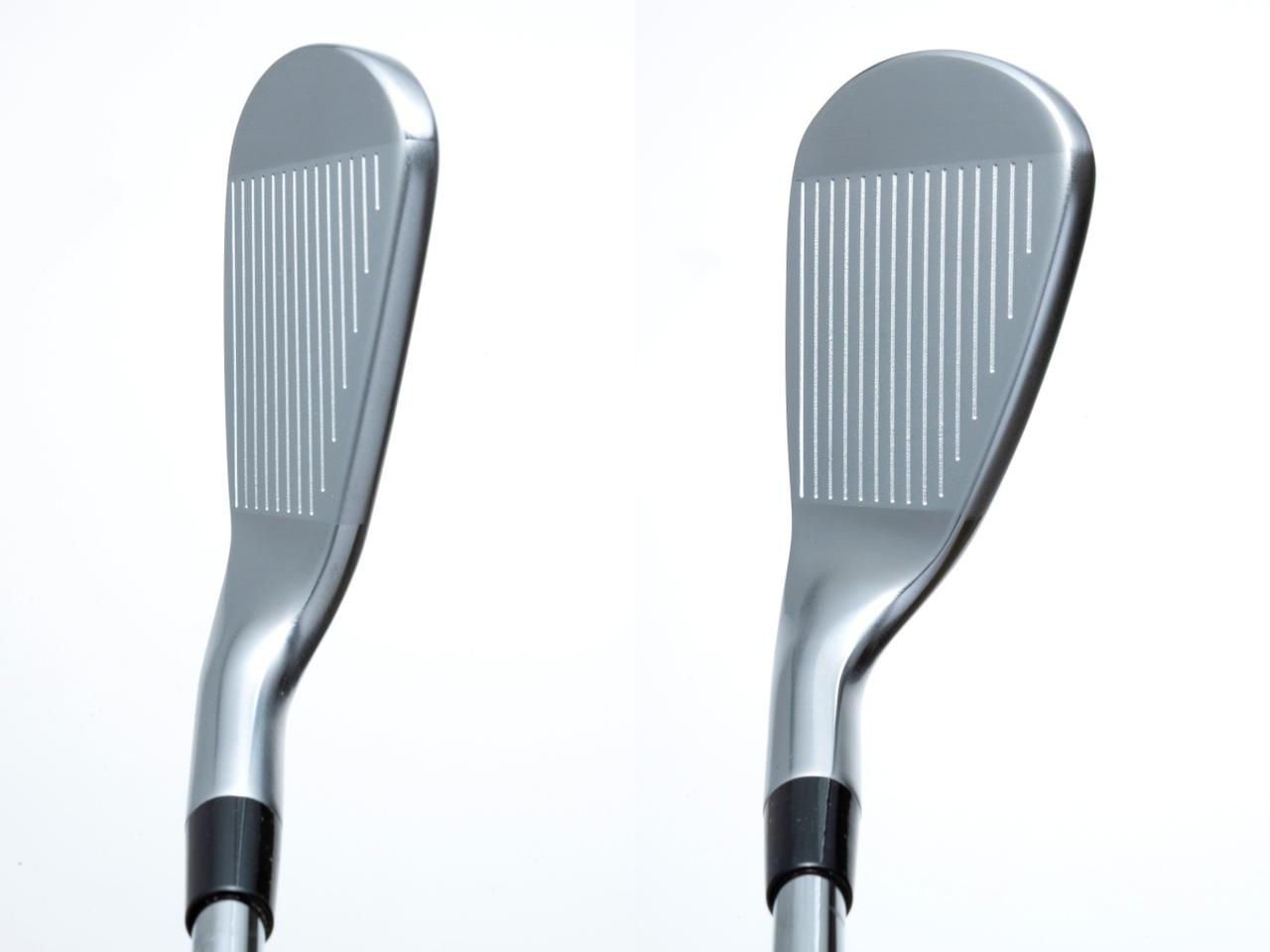画像2: 「クアンタム MAX アイアン」の7I(左)とPW(右)