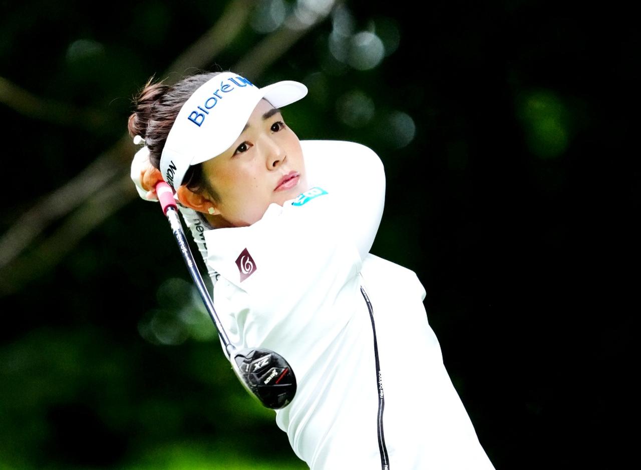 画像: HSBC選手権で初日3位スタートの山下美夢有(25年撮影)