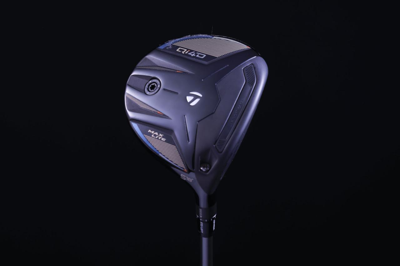 画像1: 「Qi4D MAX LITE」は総重量287g(#5、SR)の計量モデル。番手構成は#3(15度)、#5(18度)、#7(21度)