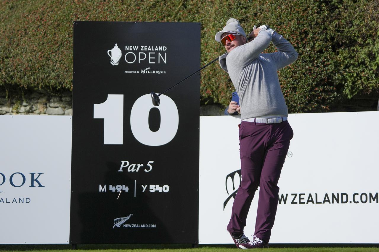 画像: LIVゴルフでチーム戦2連勝を飾っているリッパーGC所属のルーカス・ハーバート。逆転する可能性があるとすれば、彼が一番手だろう(提供/アジアンツアー)