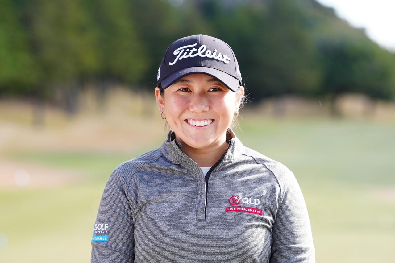 画像1: 米西海岸の最優秀選手！ 肥後莉音は“運動連鎖”で生まれる正確性が武器【新人女子プロのスウィング#16】