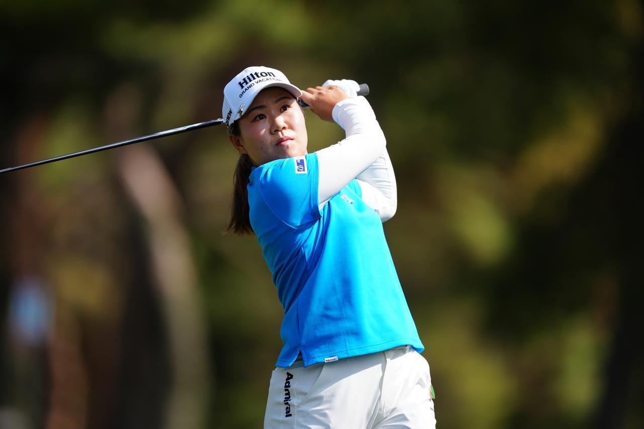 画像: 25年「ワールドカップレディス チャンピオンシップ サロンパスカップ」初日（撮影／姉﨑正）