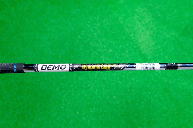 画像: 最適シャフトは「ダイナミックゴールド MID 115」（S200）。中間が硬め、先端が軟らかめという特性。打ち出し角とスピン量の増加が見込める