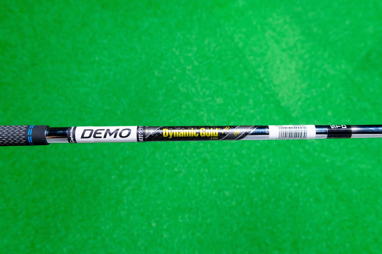 画像: 最適シャフトは「ダイナミックゴールド MID 115」（S200）。中間が硬め、先端が軟らかめという特性。打ち出し角とスピン量の増加が見込める