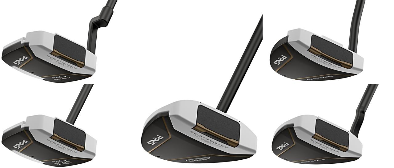 画像: 発売する「スコッツデール テック」はヘッド形状、ネック形状で合計5種類をラインナップ