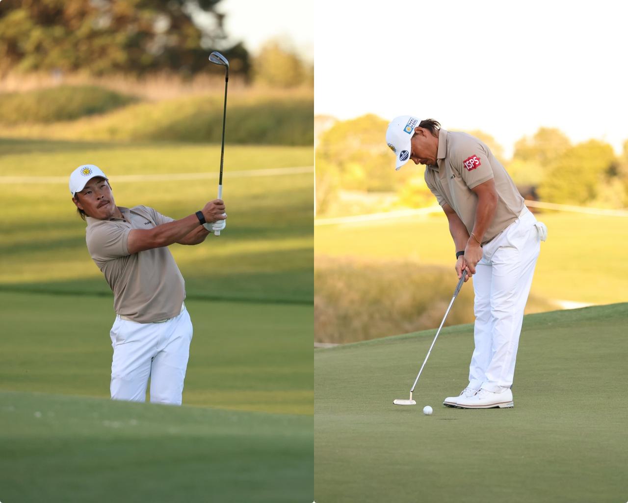 画像: 1番・2番ホールでは、2連続バーディを奪った