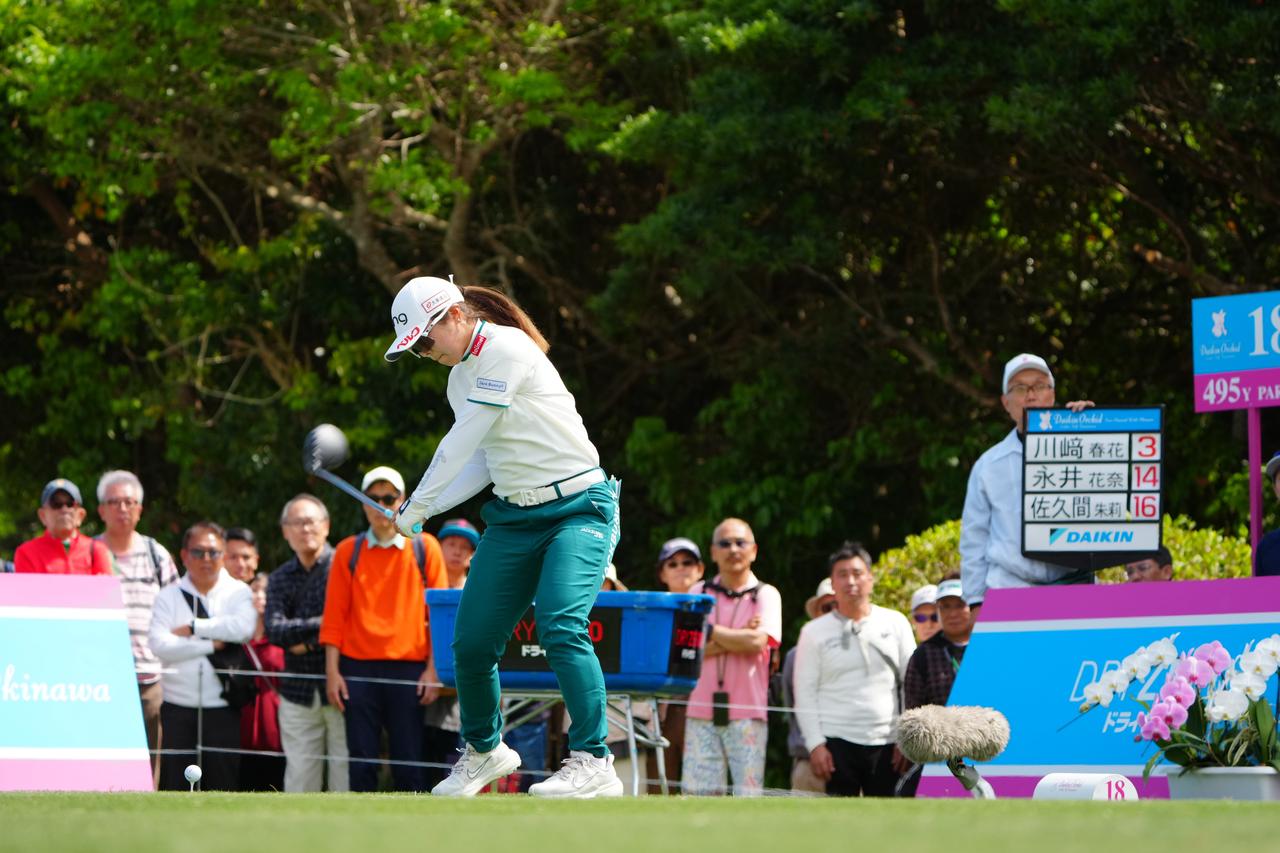 画像 : 7番目の画像 - 佐久間朱莉　ドライバー斜め正面連続写真 - みんなのゴルフダイジェスト