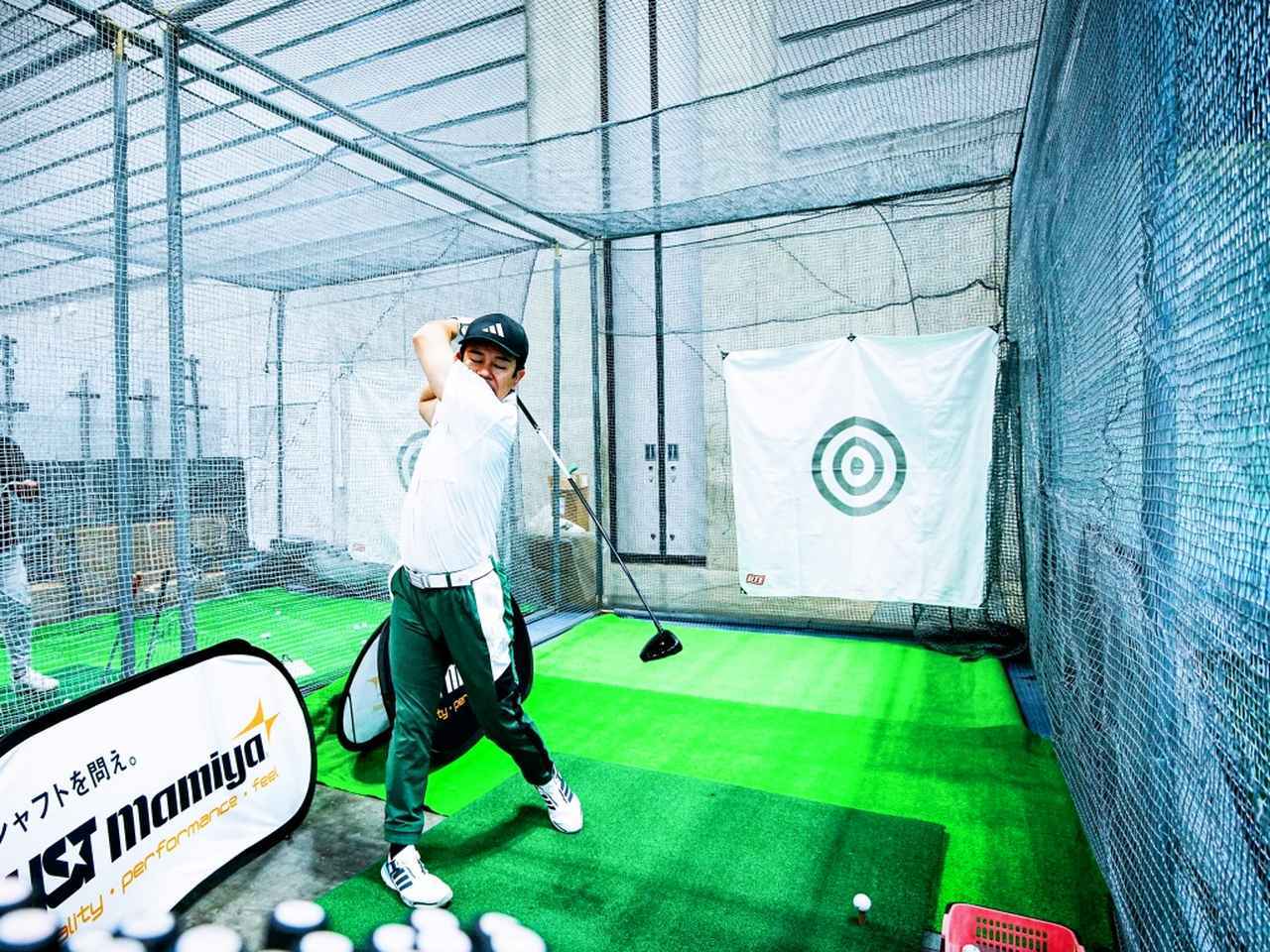 画像: ドラコンプロらしい豪快なスウィングで轟音を連発