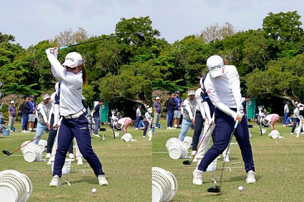 画像: 切り返しで打ち急がずに徐々に加速させていく