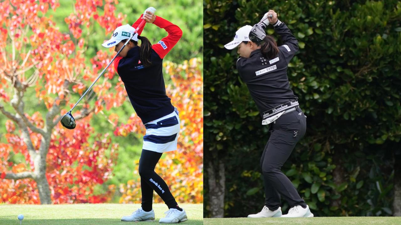 画像: 理想は「クラブが地面と平行」。トップが超オーバースウィング（2015年）からコンパクト（開幕戦）に大きくチェンジ