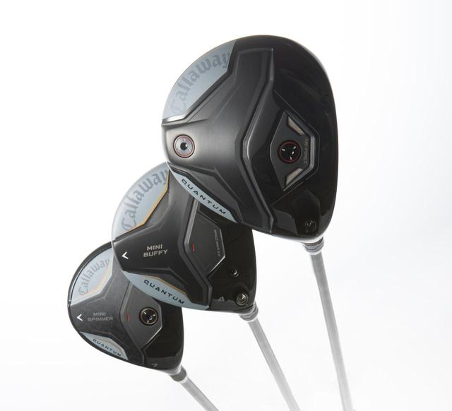 画像: 【右】『クアンタム ミニ ドライバー』　【中央】『クアンタム ミニ バフィ』　【左】『クアンタム ミニ スピナー』