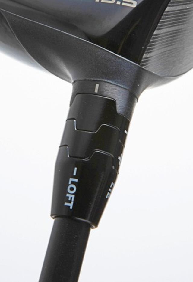 画像: ドライバーとは異なるアジャスタブルホーゼルに注目