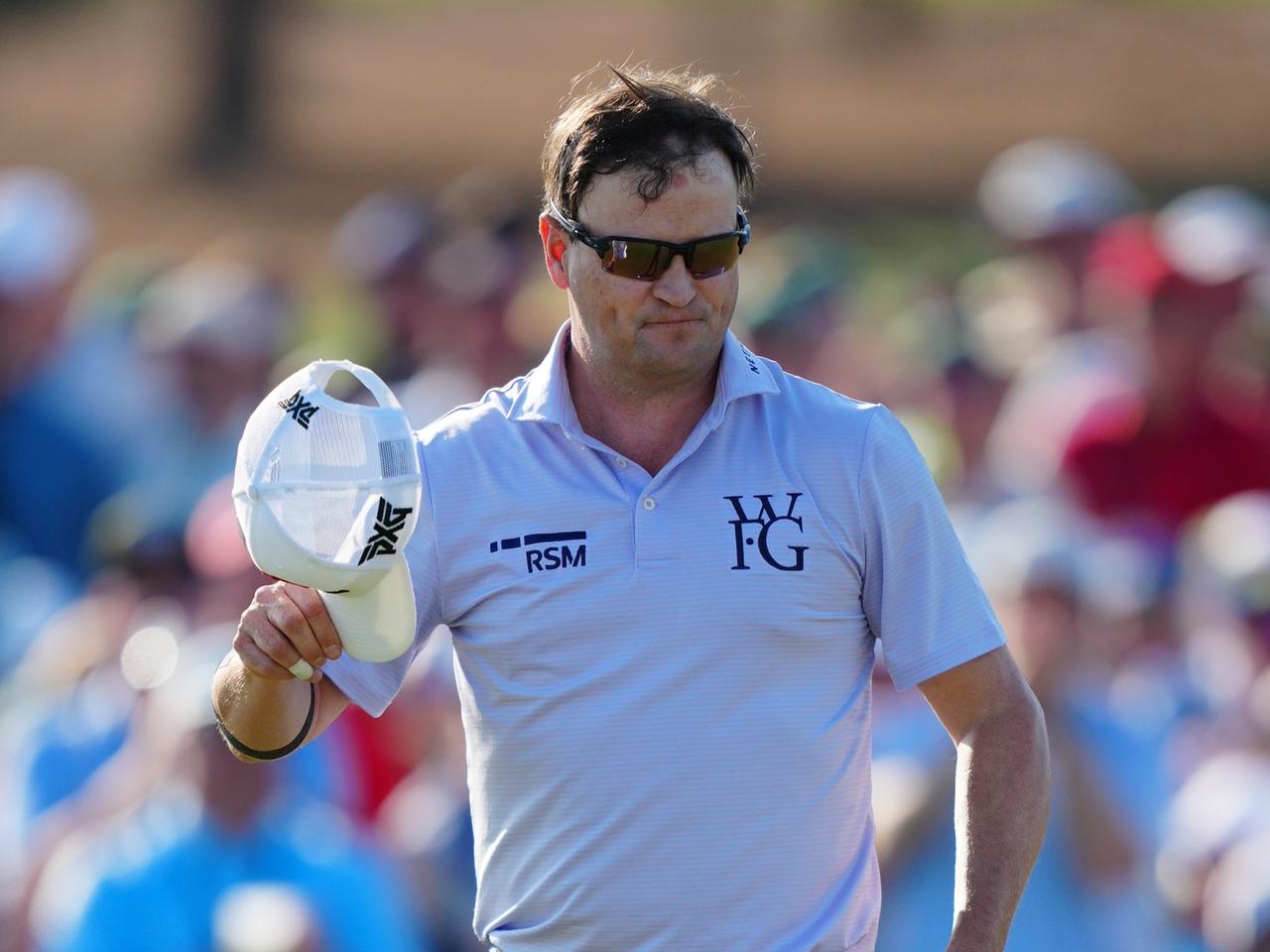 画像: 米シニアツアーデビュー戦で即優勝を果たしたザック・ジョンソン（写真は25年マスターズ、撮影/岩本芳弘）