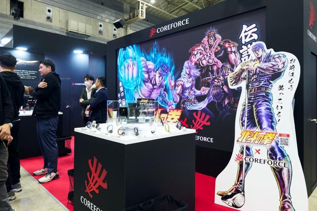 画像: コアフォースのブース