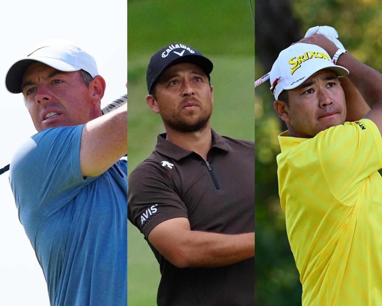 画像: 初日同組予定のローリー・マキロイ、ザンダー・シャウフェレ、松山英樹。マキロイが出場するのかどうかに注目が集まる