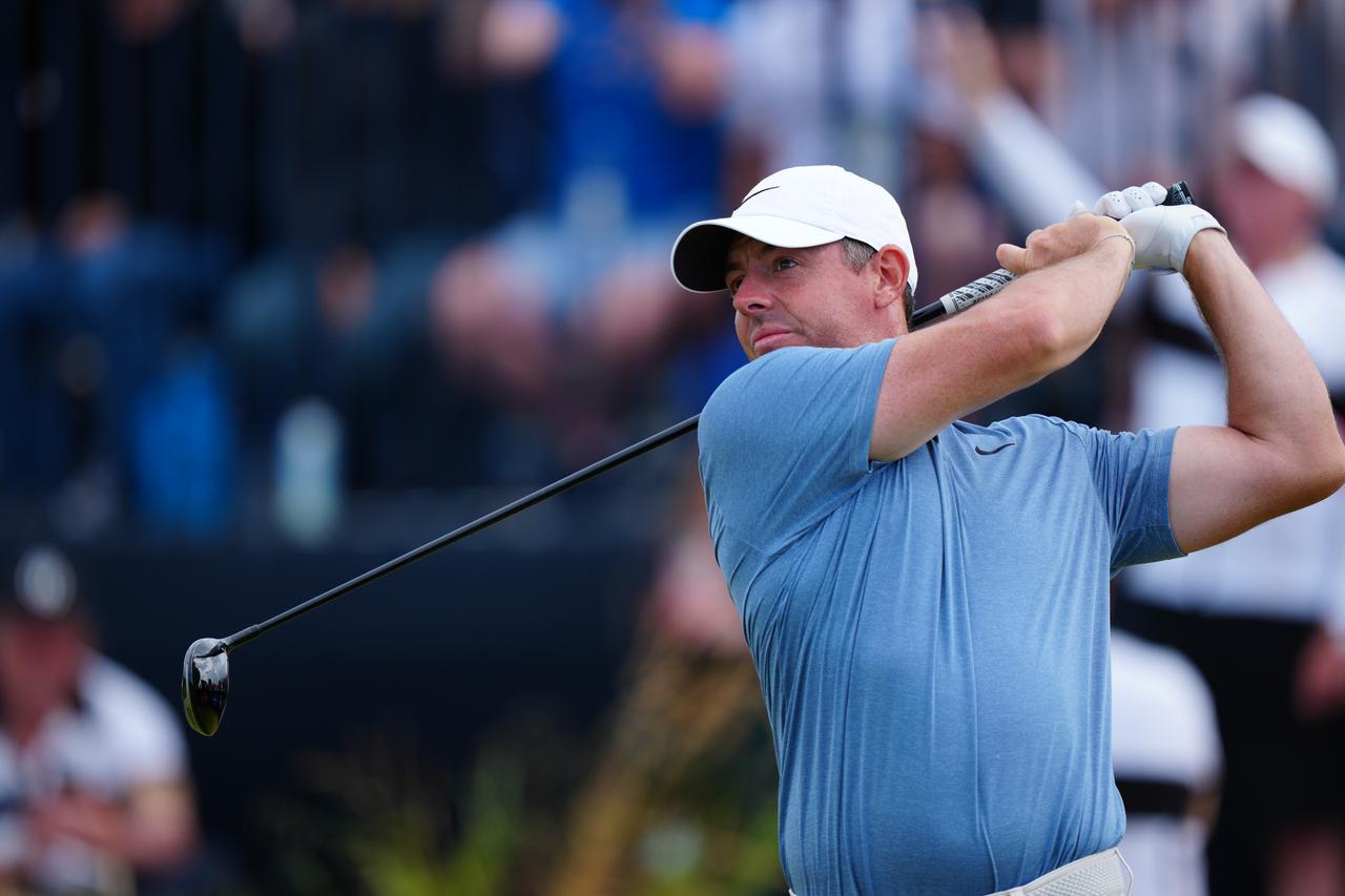 画像: 「痛みではなく疲労」と話したマキロイ。初日にティーオフできるのか、注目だ（写真は25年全英オープン、撮影/姉崎正）