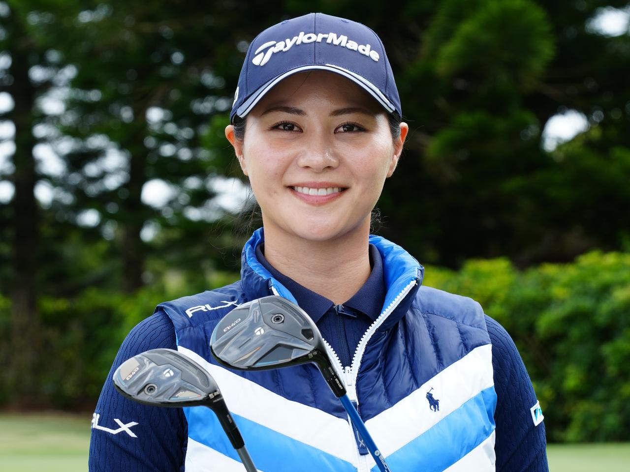 画像: 新垣比菜はQi4Dフェアウェイウッド、Qi4D MAX LITEレスキュー使用