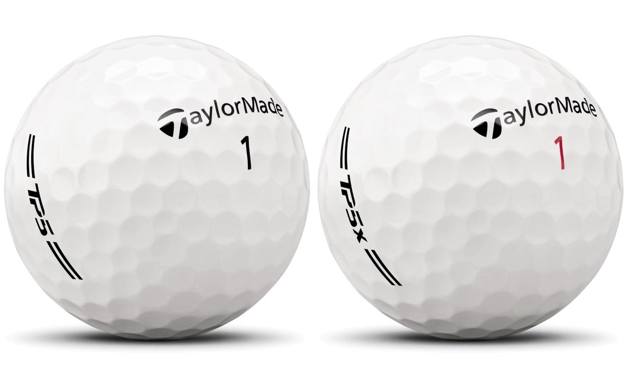 画像: リニューアルしたテーラーメイド「TP5/TP5x」ボール