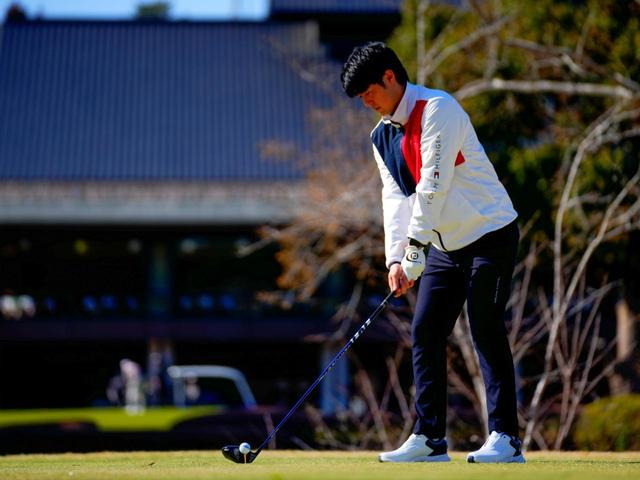 画像: ドライバーショットからテスト開始